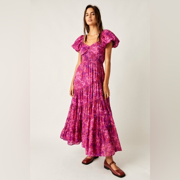 Free people Sundrenched Maxi Dress